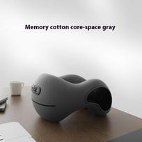 Portable Siesta Pillow Slow Rebound Memory Foam U-shaped Pillow Ergonomic Breathable Soft Head & Neck Wrap Support Travel Pillow