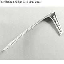 Automobilio antakiai galinio galinio rūko žibinto rėmo lazdelė ABS chromo dangtelis apdailos plokštės rėmas, skirtas Renault Kadjar 2016 2017 m.