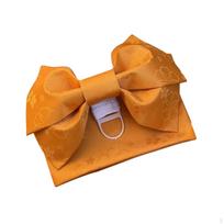 Japanese Kimono Obi Belt for Women - Festive Waist Accessory Gold Yellow