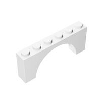 MOC 10 VNT 15254 Arkos 1x6x2 Statybinių Blokelių Rinkinys Storas Viršus Apatinė Pusė Plytelės Dalelių Švietimo Žaislai Vaikų Gimtadienis Vaikų Dovanos