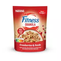 Traški granola FITNESS GRANOLA CRANBERRY 300 g