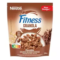 Dribsniai NESTLE FITNESS GRANOLA CHOCOLATE, 300g