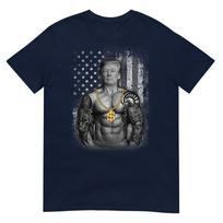 Patriotic Gangster Anti Liberal Shirt Pro Trump Republican Tshirt S