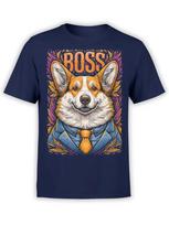 Office Boss Corgi Tshirt Unisex S