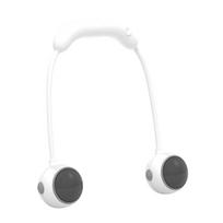 Astronaut Neck Fan, Turbo Dual-channel Small Fan, USB Charging Neck Fan, Small Fan for Hanging Around The Neck