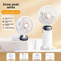 New Model USB Charging Small Fan, Handheld Fan, Folding Fan, Portable Desktop Fan for Students' Dormitories and Office Use. 1pc