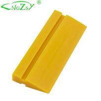 Vinyl Film Car Wrap Turbo Squeegee Yellow Black Tube Rubber Squeegee Blade Water Decal Wiper Scraper Window Tinting Tool B49 geltona