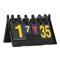 Scoreboard Score Keeper Ping Pong Basketball Billiard Scoreboards Portable Flips up Scorekeeper training basketball equipment