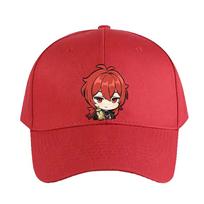 Chibi Diluc Genshin Impact Cap Summer Woman Man Adult Casual Fashion Casual Adjustable Hiking Fishing Hat Sun Hat Adjustable
