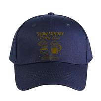 Slow Sunday Coffee Club Reading Lover Caps Summer Adult Baseball Cap Adjustable with Curved Brim Duckbill Hat Sun Hats Adjustable