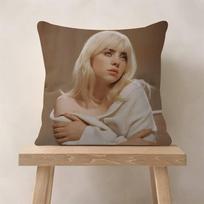 Singer B-Billie-Girl E-eilish Pillow Cushion Cover Pillowcase Living Room Sofa Home Decor Customized 30x30cm