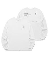 East Coast U Logo L/S Tee_White(Ik2Bsmt550A) White/M
