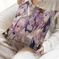 Anime Azur Lane Pillow Cushion Cover Pillowcase Living Room Sofa Home Decor Customized 30x30cm