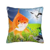 Frutiger Aero Computer Retro Digital Square Pillowcases Polyester Bed Car  Cushion Case Cute Decor Pillowcase 45*45 40x40cm