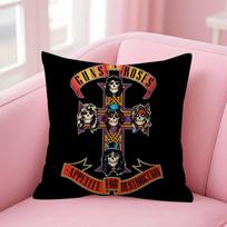 Rock Music Band G-Guns N Roses  Personalized Pillow Dust Cover Bedroom Kids Party Decoration Pillowcase Birthday Children Gift 30x30cm