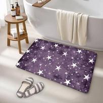 Star Texture Cartoon Simple Hallway Carpet Retro Multiple Choice Living Room Kitchen Rug Non-Slip Welcome Rug 40cm x 60cm