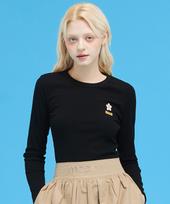 Mackie Daisy Patch Slim T-Shirt Black 1 Size