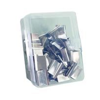 Binder Clips, School Office Seamless Staplers Clam Clips Dispenser Refills Clip