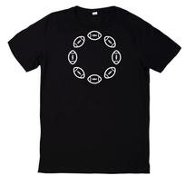T-Shirt American Football Fan Geschenk Touchdown Motiv Baumwolle M