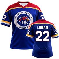 Custom Name Number Football Jersey Mens T Shirt Athletic Sports Shirt Retro Team Style Casual Fan Gear Clothing S
