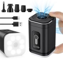 Wireless Inflation Pump Portable Mini Electric Air Pump Outdoor Air Compressor for Air Cushion Bed Swimming Yoga Exercise Ball Floor pump juoda