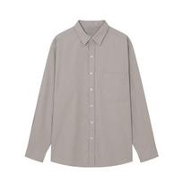 Jambangi Men'S) City Boy Plain Shirt_Bm3Wwh610-Lg Light Gray/L