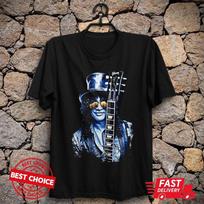 Slash TShirt Guns N' Roses Unisex Black T Shirt S