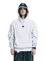 Our Pockets Signature Earth Star Sweat Hoodie (Light Grey) L/M