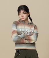 Bbc Earth W Love Frozen Gradient Hoodie Sweater_Brown Brown/085