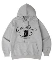 O Under R Star Cat Oversized Hoodie 5 Colors [Fleece-Lined] Cream/M