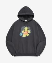 Physical Department Spray Basketball Bear Hood_Charcoal Charcoal/L