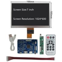 7/8 colių „pasidaryk pats“ IPS LCD ekranas, monitorius, tvarkyklės valdymo plokštė U diskas HDMI, skirtas reklamuoti Raspberry Pi mini kompiuterio kompiuteris