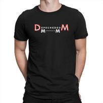 Depeche Cool Mode Creative TShirt for Men Memento Mori Round Collar Pure Cotton T Shirt Distinctive Birthday Gifts Streetwear S