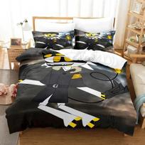 TOP Murder Drones Bedding Set Duvet Cover Bed Set Quilt Cover Pillowcase Comforter king Queen Size Boys Adult Bedding Set SIZE 70x133cm 2pcs