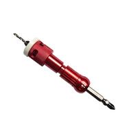 Frezavimo grąžtas 3.2x8mm Aliuminio lydinio šešiakampis kotas Reguliuojamas medienos skylių frezavimo grąžtas