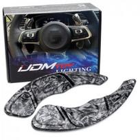 Forged Carbon Large Steering Wheel Paddle Shifters For VW MK7 Golf/GTI Jetta GLI
