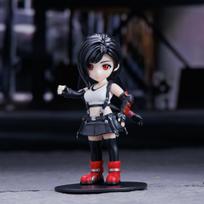 Gražus FINAL FANTASY Cloud Tifa Aerith Zack Pozos modelis modelis statula anime aksesuarai maži dovanų šventinės dovanos beige