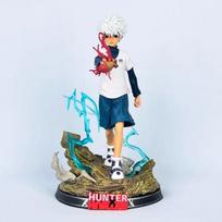 Hunter x Hunter Anime GK Figūrėlė Killua Zoldyck Statulėlė Scena PVC Animacinė Lėlė Modelis Kolekcija Dekoracija Žaislai Dovana