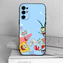 S-SpongeBob Baby  Phone Case Black Silicone Soft For Samsung S25,S24,S21,S22,S23,S30,Ultra,S20,Plus,Fe,Lite Samsung S22ULTRA5G