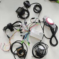 Electric Bike Conversion Kit S866 Display+Controller+Front Light Horn +Tail Turn Signal Light+Switch Button Skateboard Light Kit juoda