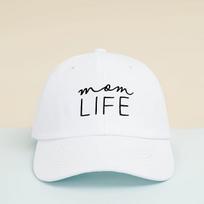 Embroidered Mom LIFE Baseball Cap Unisex Trucker Hat Breathable Adjustable Golf Hat WomenS Summer Fashion Curved Cap Men Women 1pc