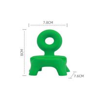 1Pc Dopamine Color Creative Stool Phone Stand, Desktop Office Desk Fun Decor, Tablet Support Holder, Po Frame Stand