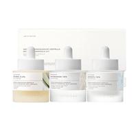 SKIN1004 Centella 3Pcs Ampoule Kit,30ml Retinol Serum+30ml Niacinamide Serum+30ml Matrixyl Serum,Brightening Anti-Aging Facial Set geltona