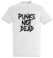 Punks Not Dead I T-Shirt DJ MC Experimental Rock New Wave Noise Synthesizer XXXL