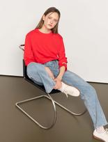 General Idea Relax Long Sleeve Tee [Red] / Wbe1L01508 Red/M