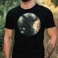 T-Shirt Herren Dämon mit Löwenzahn Motiv Baumwolle Größe XS bis 5XL XXXL