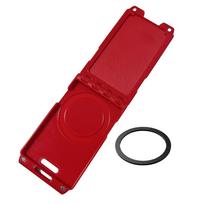Badge-style E-Reader Case Portable Cover for XTEINK X3 X4 E-Reader Protection Red for X3