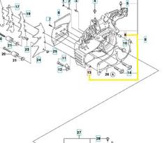 Saw Bushing 395 Xp Husqvarna 593806001