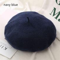 French Baggy Beanie Wool Beret Cap Autumn Beret Hat Flat Cap Hat Felt Berets