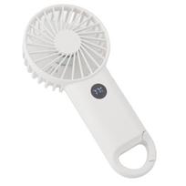 Handheld Fan Multifunction 100 Levels Stepless Speed NaIntelligent Digital Display USB Rechargble Portable Handheld Fan
